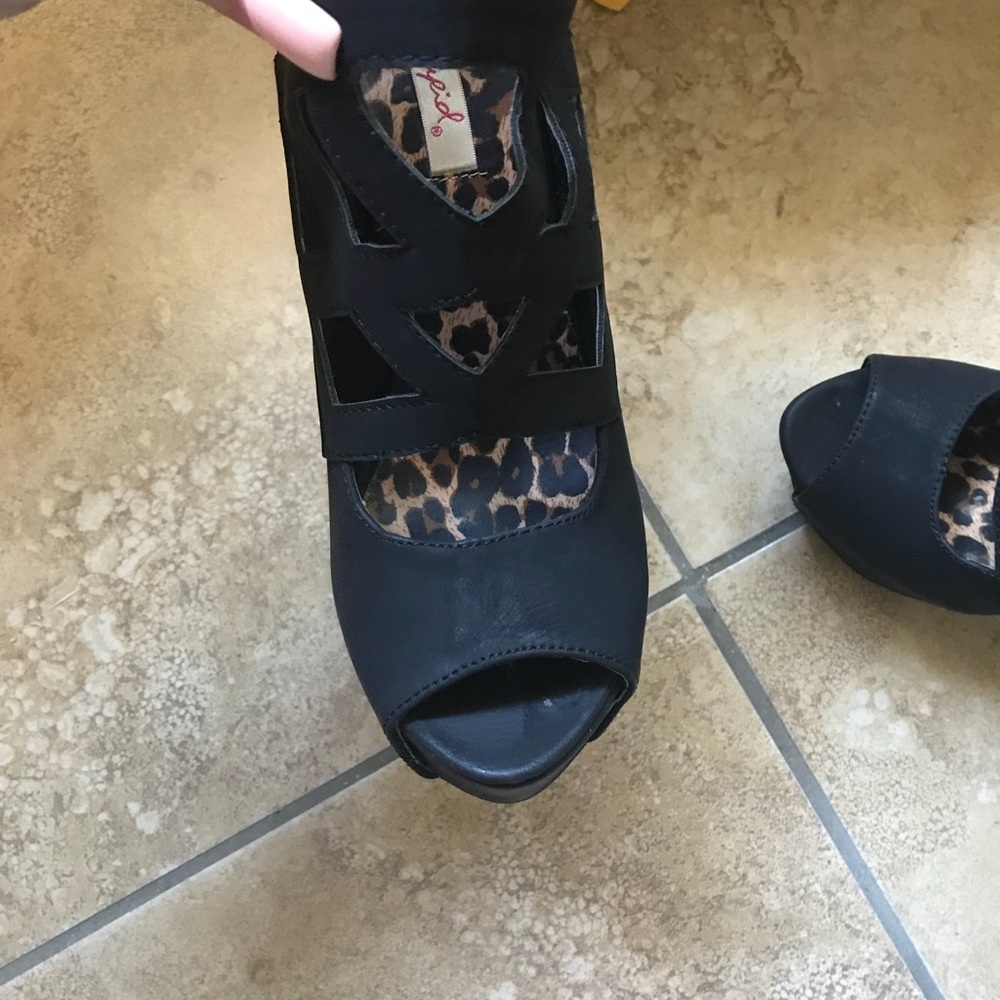 New Black High Heels